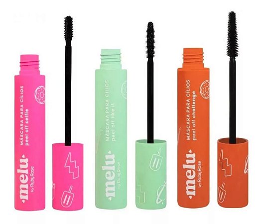 MASCARA PARA CILIOS PEEL OFF MELU - RUBY ROSE
