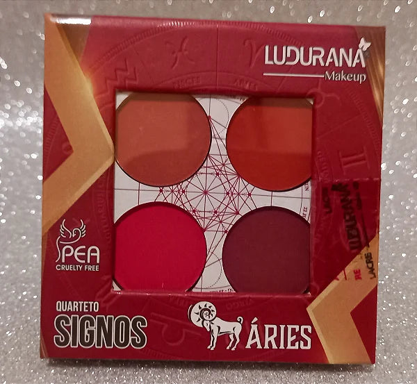 Paleta Quarteto de Sombras Signos - Ludurana