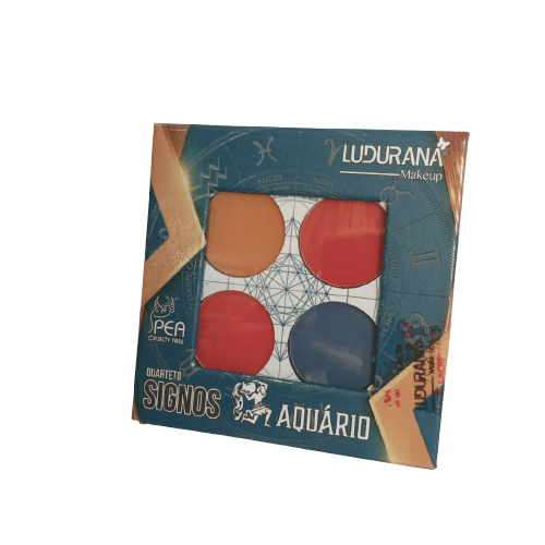 Paleta Quarteto de Sombras Signos - Ludurana