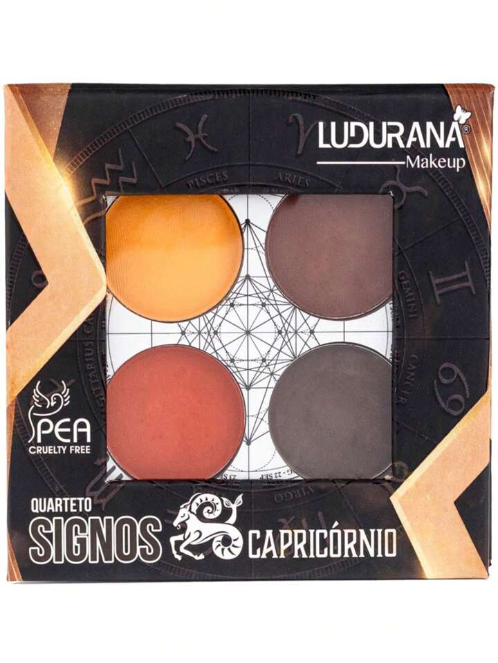 Paleta Quarteto de Sombras Signos - Ludurana