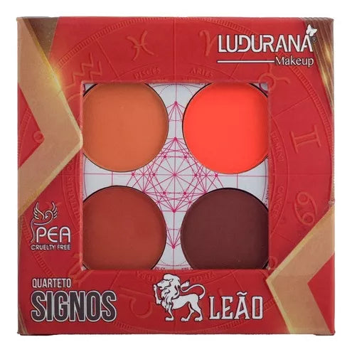 Paleta Quarteto de Sombras Signos - Ludurana