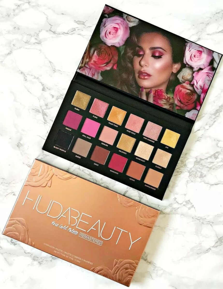 Paleta Huda Beauty Rose Gold Remastered