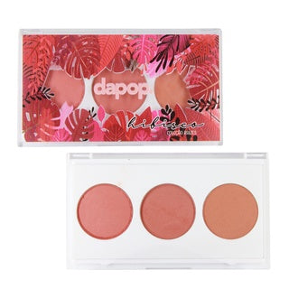 Trio Pele Perfeita Coleção Raizes - Contorno Iluminador Blush- Dapop 12gr